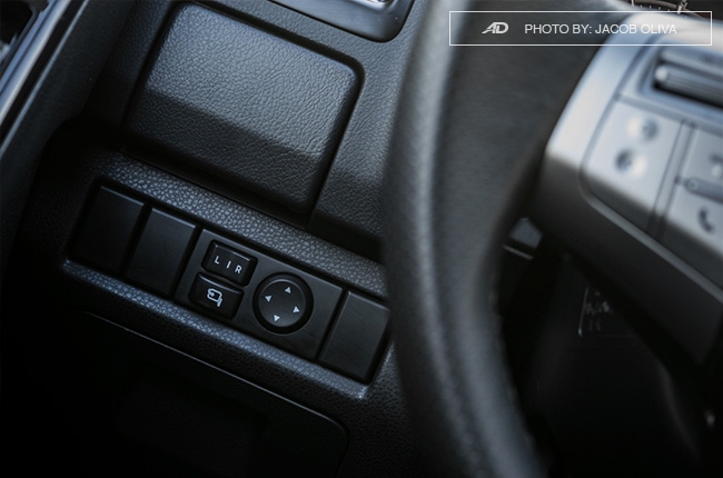 2018 Isuzu mu-X 1.9 RZ4E power-adjustable side mirrors