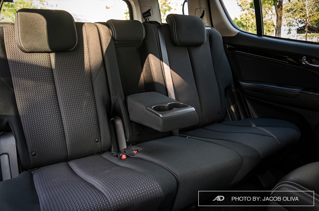 2018 Isuzu mu-X 1.9 RZ4E 2nd row cupholders