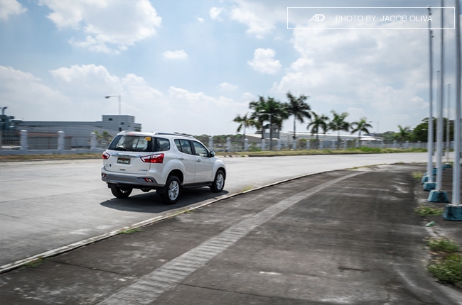 2018 Isuzu mu-X 1.9 RZ4E running rear
