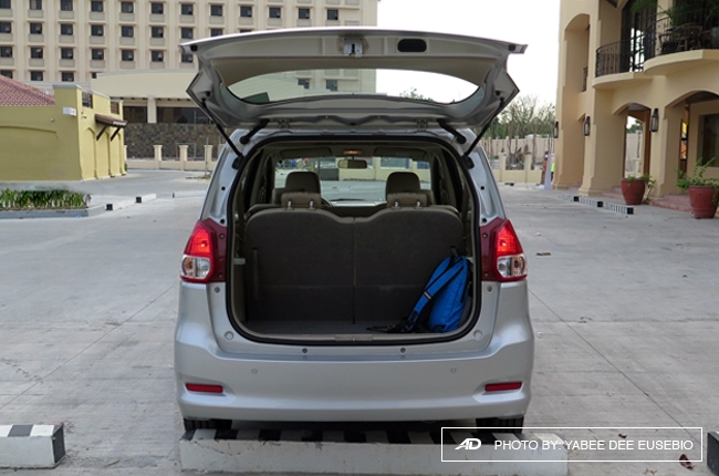 2018 Suzuki Ertiga Luggage Space