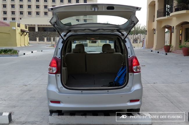 2018 Suzuki Ertiga Luggage Space