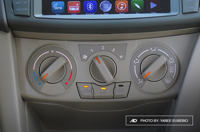 2018 Suzuki Ertiga Air Conditioning Controls