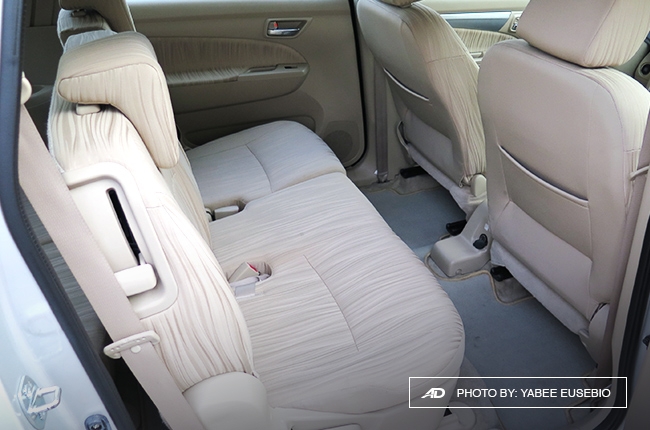 2018 Suzuki Ertiga Second Row Seats