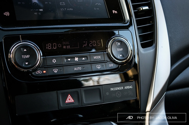 2018 mitsubishi montero sport gt climate control