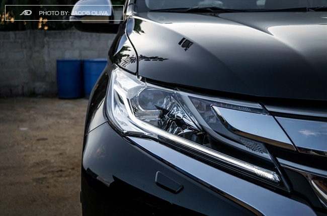 2018 mitsubishi montero sport gt headlights