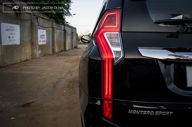 2018 mitsubishi montero sport gt taillights