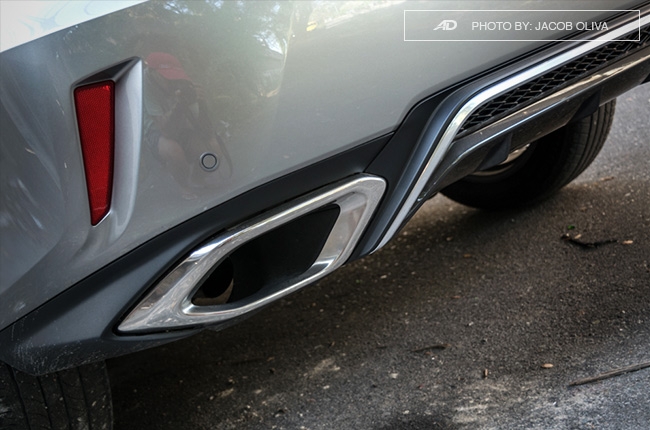 2018 Lexus RX 350 F Sport exhaust