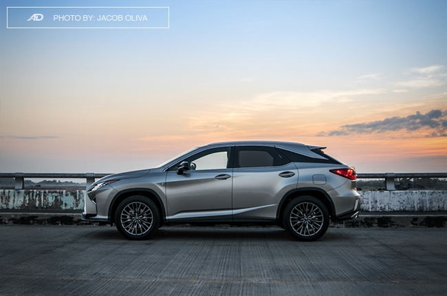 2018 Lexus RX 350 F Sport side