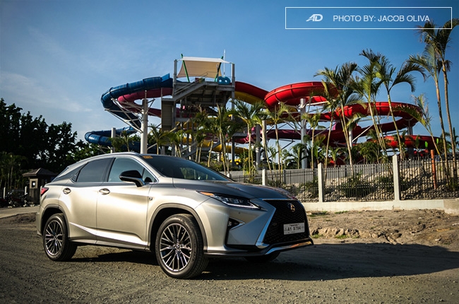 2018 Lexus RX 350 F Sport aqua planet