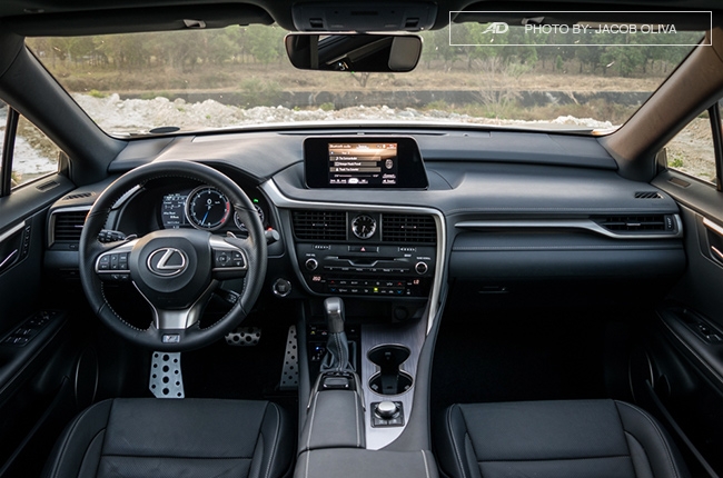 2018 Lexus RX 350 F Sport interior