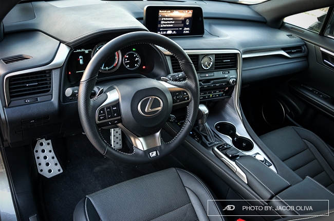 2018 Lexus RX 350 F Sport cabin