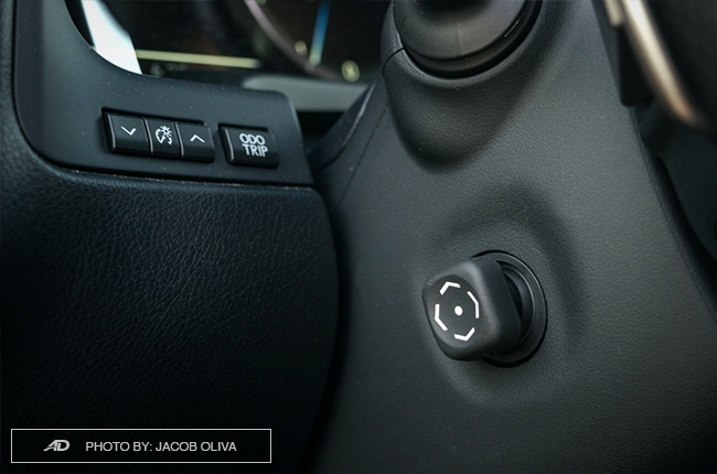 2018 Lexus RX 350 F Sport steering wheel adjuster