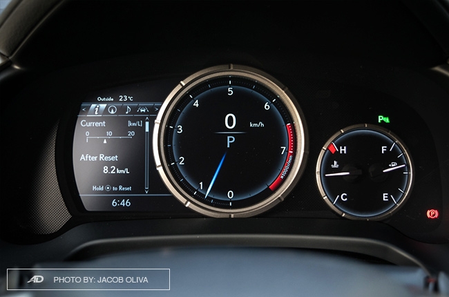 2018 Lexus RX 350 F Sport gauge cluster