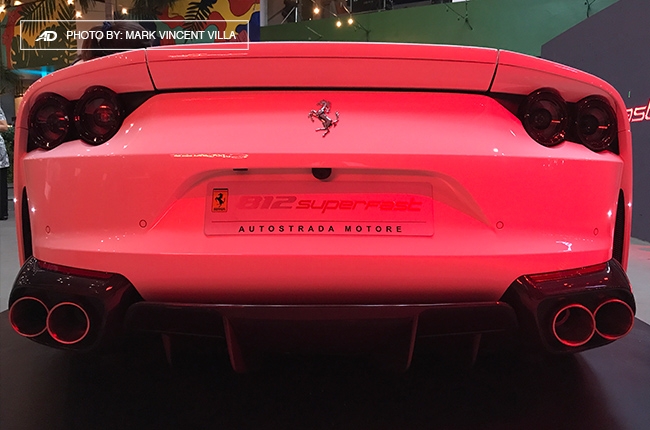 Ferrari 812 Superfast Philippines exhaust