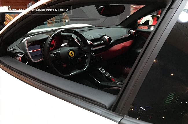 Ferrari 812 Superfast Philippines interior