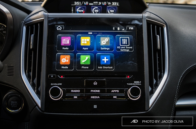 2018 Subaru Impreza stereo