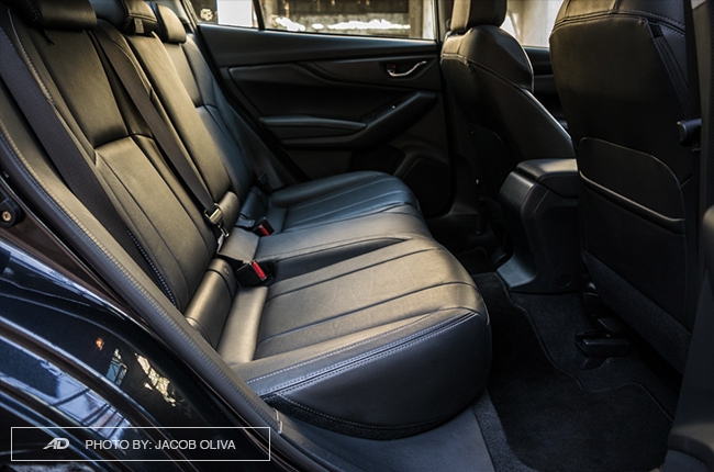 2018 Subaru Impreza rear seats