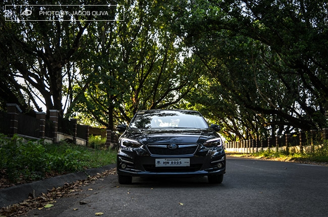 2018 Subaru Impreza road shot