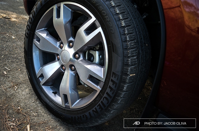 2018 ford everest 3.2 titanium+ wheels