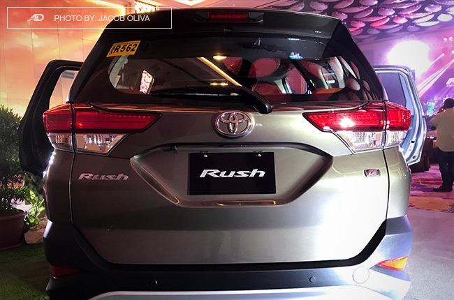 2018 Toyota Rush rear
