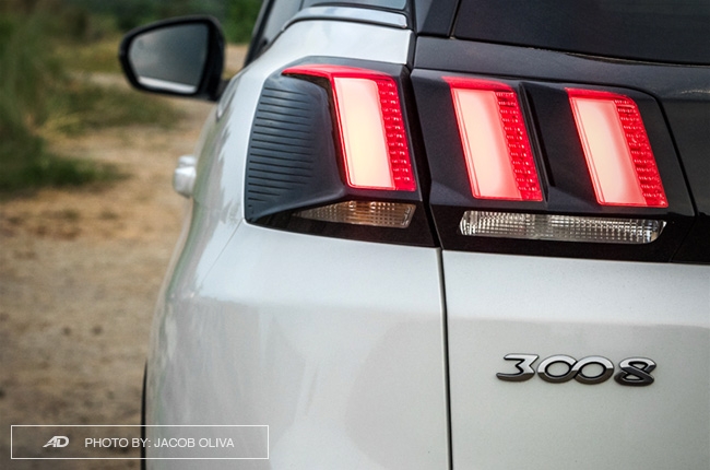2018 Peugeot 3008 Diesel taillights