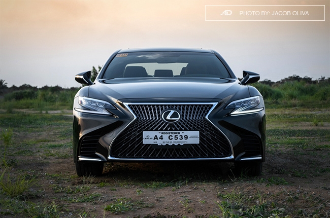 2018 lexus ls 500 front
