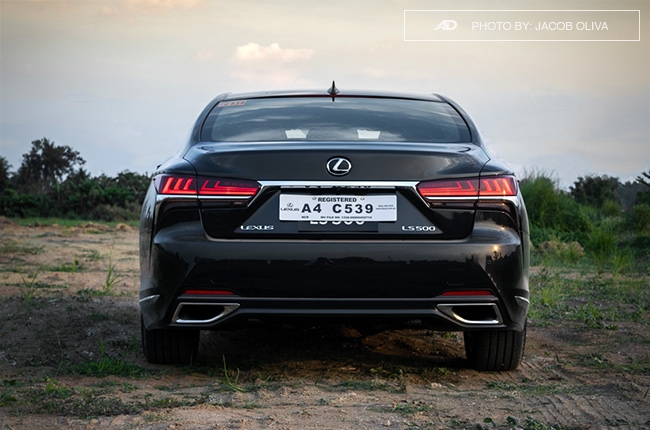 2018 lexus ls 500 back