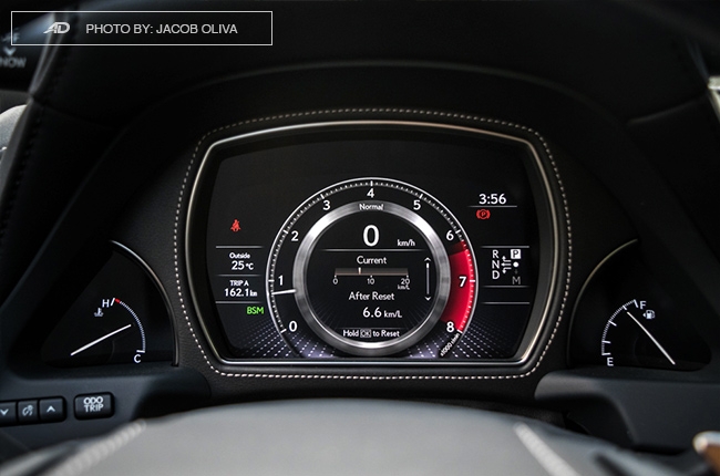 2018 lexus ls 500 instrument cluster