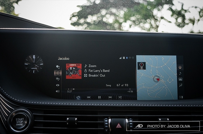 2018 lexus ls 500 infotainment system