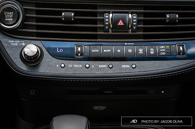 2018 lexus ls 500 climate control