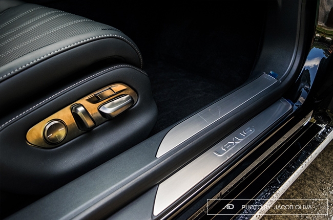 2018 lexus ls 500 power passenger seat