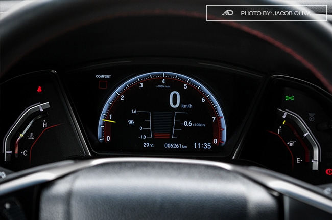 2018 Honda Civic Type R Philippines gauge cluster