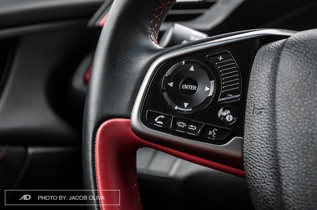 2018 Honda Civic Type R Philippines audio controls