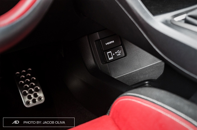 2018 Honda Civic Type R Philippines USB HDMI ports