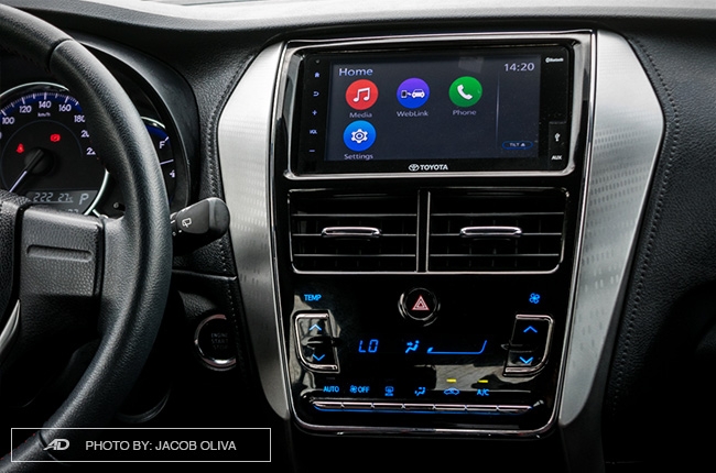 2018 toyota yaris 1.5 S head unit