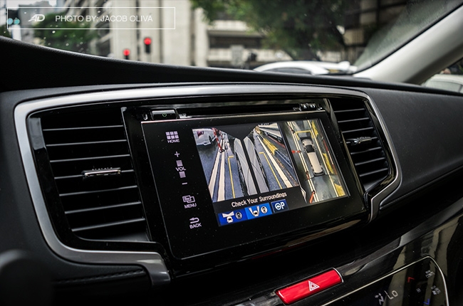 2018 Honda Odyssey Philippines review camera display