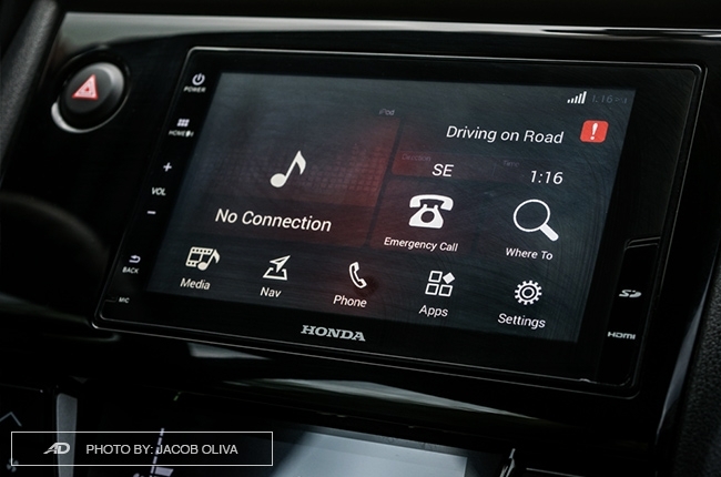 Honda BR-V infotainment