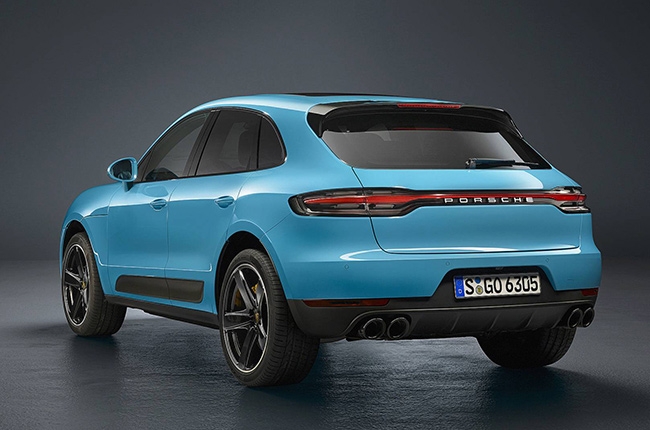 2019 Porsche Macan rear quarter
