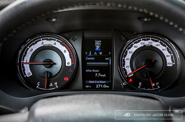 2018 Toyota Hilux Conquest instrument clusters
