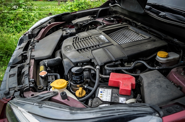 Subaru Forester XT power plant