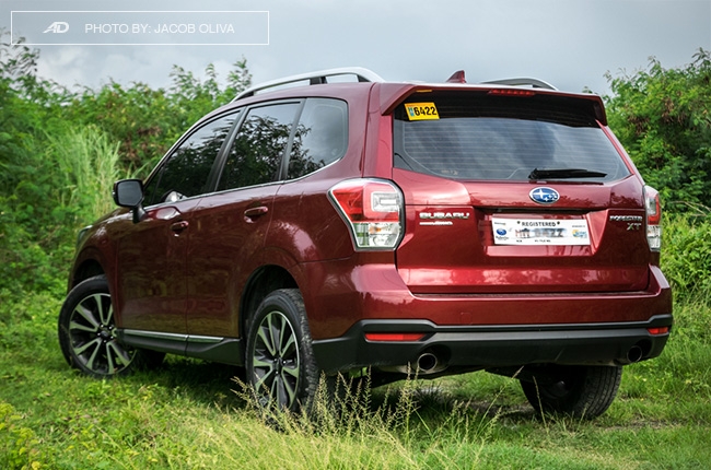 Subaru Forester XT rear quarter