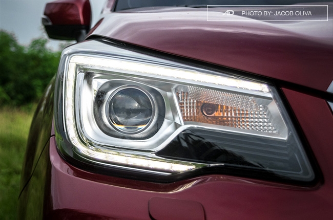 Subaru Forester XT headlights
