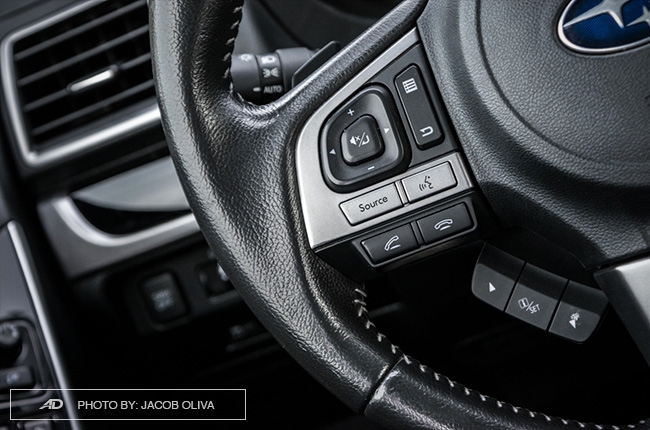 Subaru Forester XT audio controls