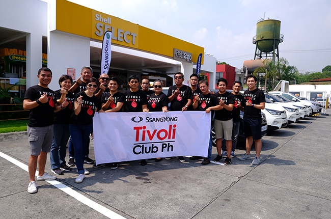 SsangYong Tivoli Club Philippines members
