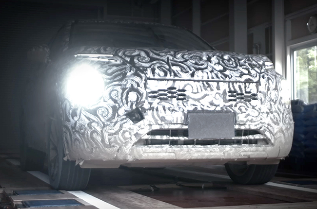 All-new Mitsubishi Outlander test run