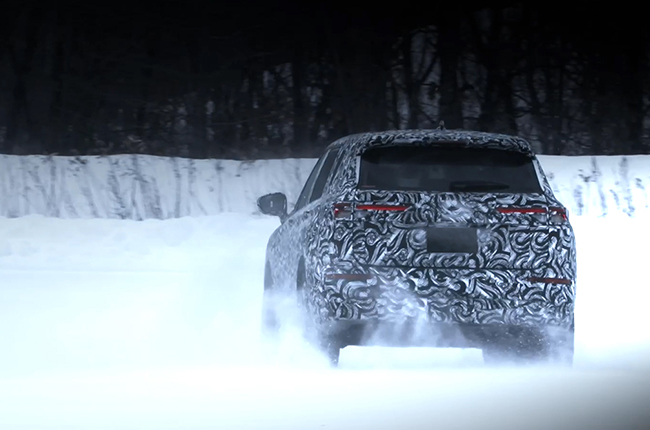 All-new Mitsubishi Outlander test run