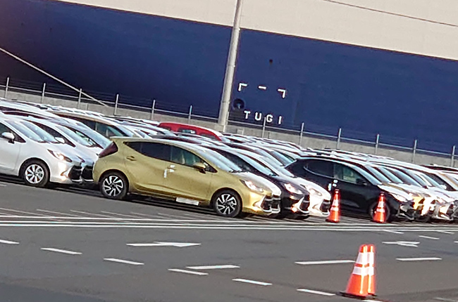 All-new Toyota Prius C spied