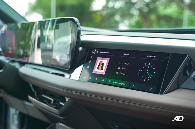 Audi Q6 e-tron Infotainment