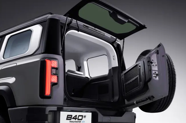 BAIC B40e Trailmaster rEV Tailgate