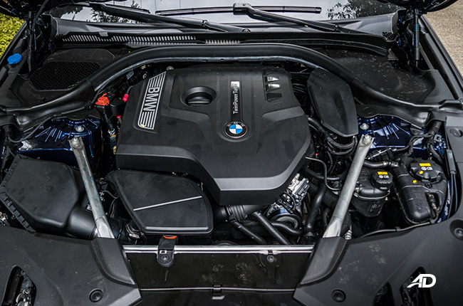 bmw 5 series 520i review road test gasoline engine